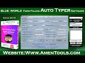 Blue World Form Filling Auto Typer Software | Blue World Auto Form Filling Software