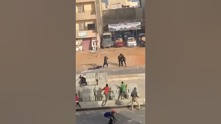 Sénégal, un policier tué lors des manifestations du 01 juin 2023 à Dakar