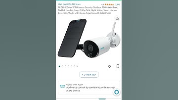 50 % off REOLINK Solar WiFi Camera Security Outdoor, 100% Wire-Free, No Hub Needed, 3mp, 2-Way Talk