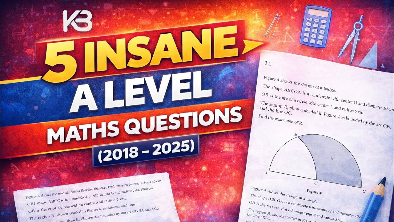 The 5 HARDEST A Level Maths Questions... 🙏