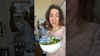 Kat & Ed try sugar + salad w/ @ItsGoodBurgerEd #comedy #weirdfoodcombo #ShortsFriends #goodburger