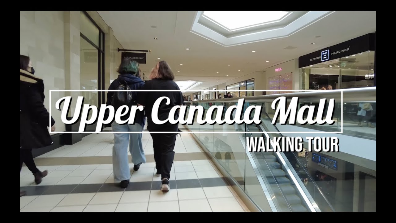 🇨🇦 UPPER CANADA MALL walking tour | Newmarket, Ontario, Canada - MARCH ...