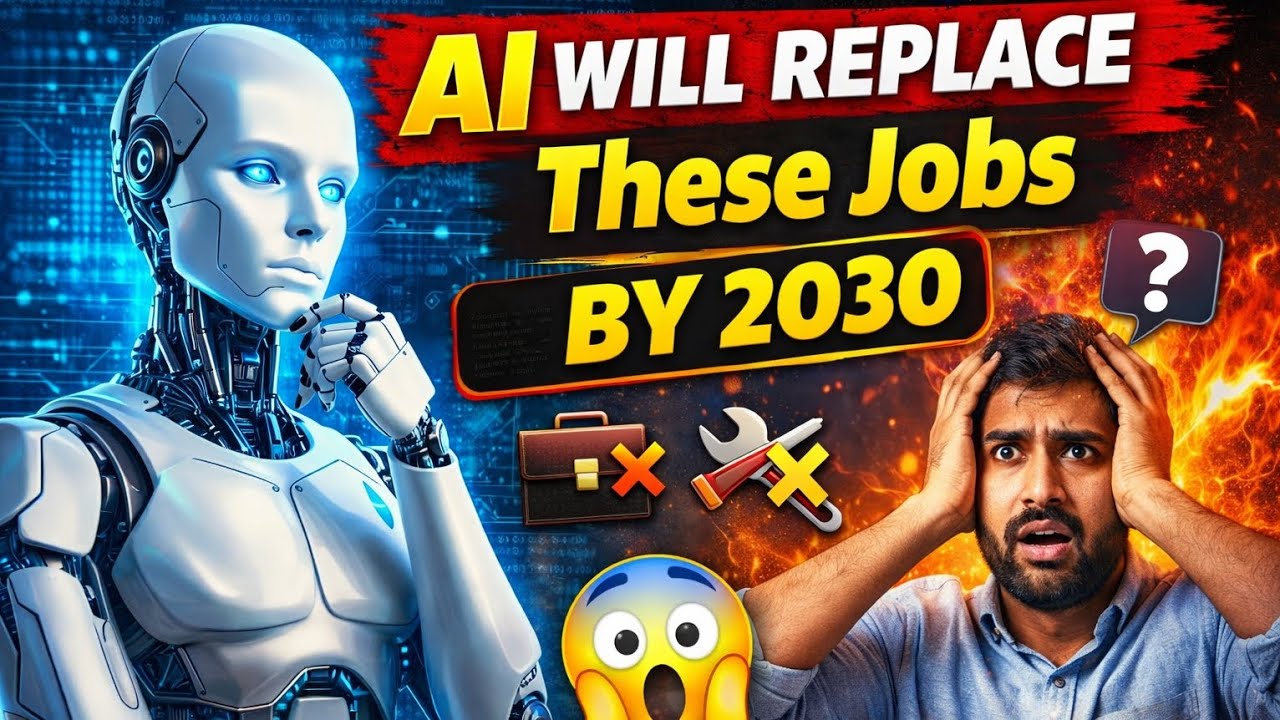 AI Will Replace These Jobs by 2030 😳 (Students Must Watch - YouTube