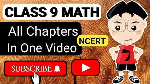 CBSE Class 9 Math All Chapters in one video👉animated video By Knowledge Spark Academy