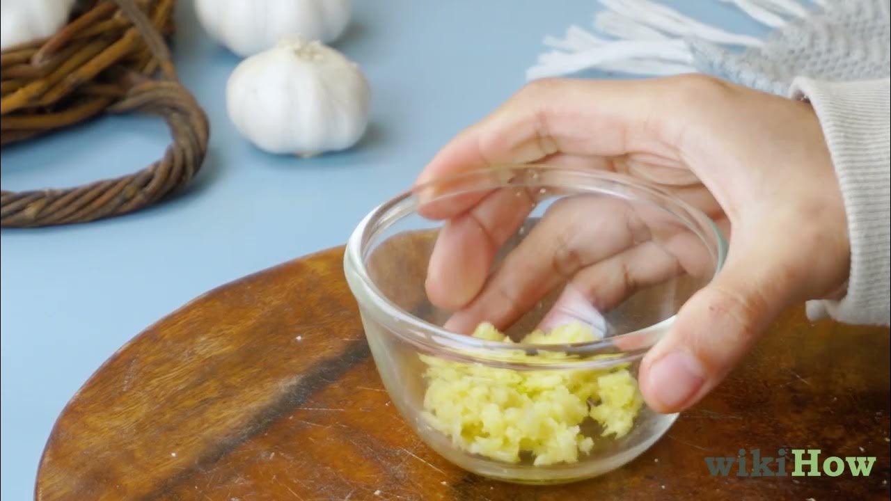 How to Crush Garlic YouTube