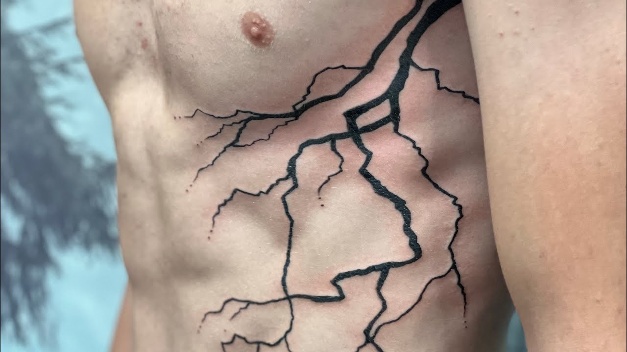 Tattoo uploaded by Kimm • Freehand lightning • Tattoodo