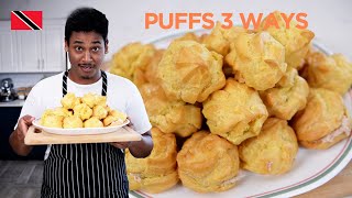 Classic Puffs Recipe (3 Ways) by Chef Shaun  Foodie Nation