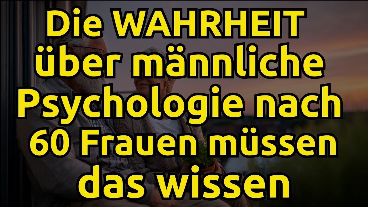 Die Wahrheit über männliche Psychologie nach 60 – was Frauen WISSEN müssen