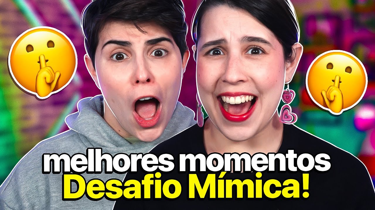 DESAFIO DA MÍMICA NIVEL: HARD | Melhores Momentos: Mímica