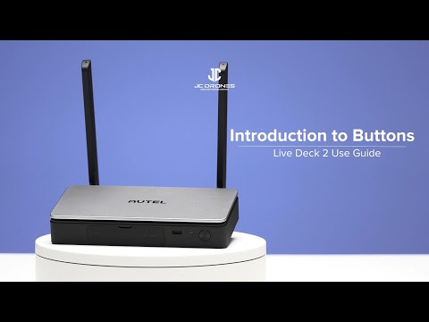 JC DRONES - AUTEL LIVE DECK 2 TUTORIAL