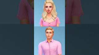 Como seria um filho da Barbie com o Ken no The Sims 4? #thesims4 #barbie