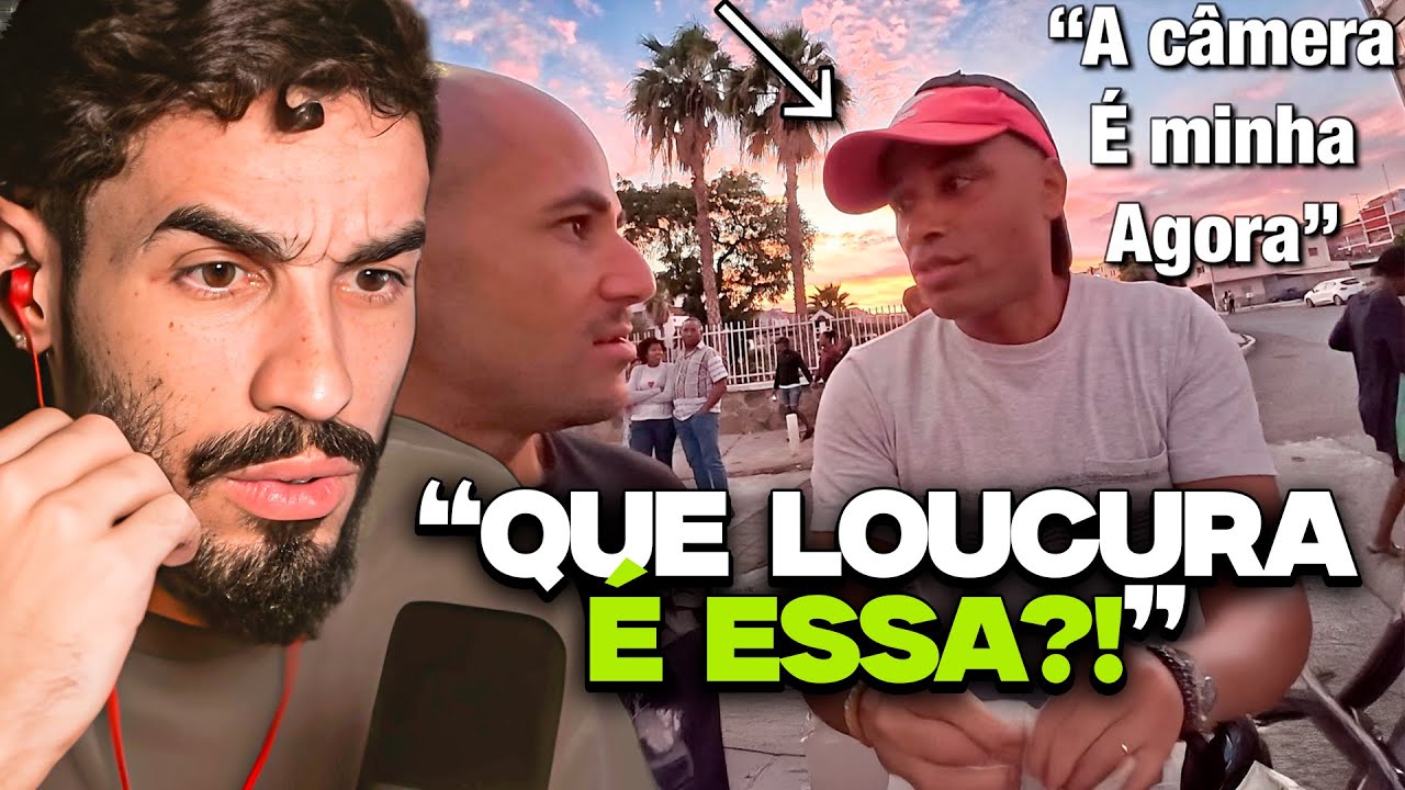 TENTARAM ROUBAR MINHA CÂMERA EM CABO VERDE! | REACT NÔMADE RAIZ