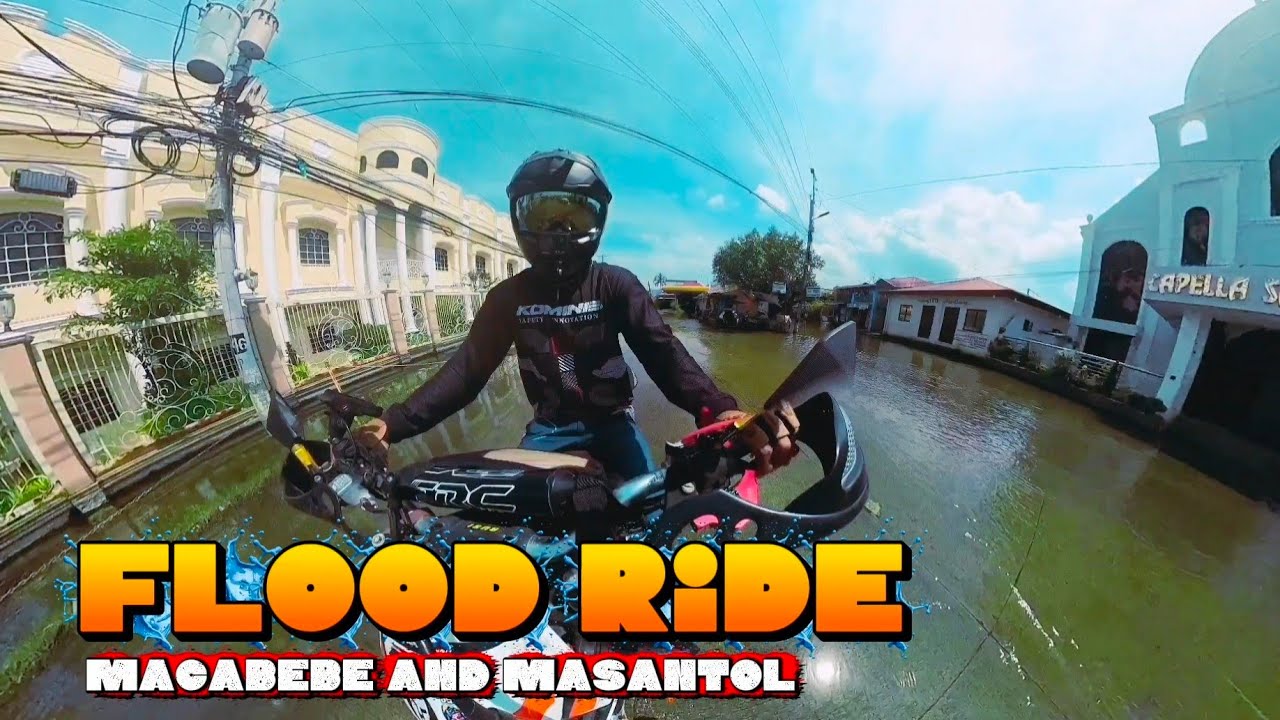 Flood Ride in Macabebe and Masantol | Shot on Insta 360 X3