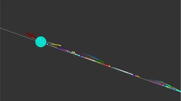 Escape from the knife(+ annoying marble x4)-Survival marble race in algodoo