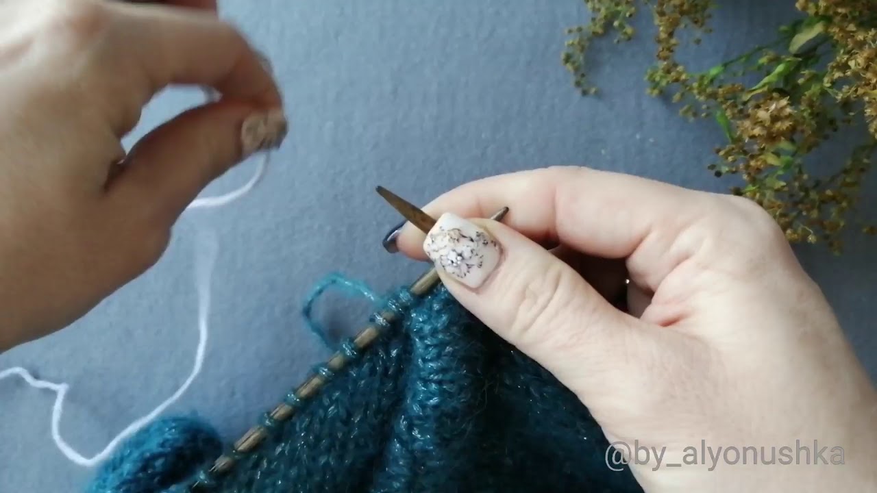 Как присоединить новую нить - YouTube