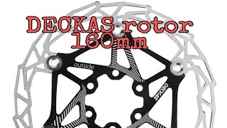 DECKAS ROTOR 160mm INSTALLED IN PASAK HUBS | MOB CX559 26'ers  FRAME CONVERTED TO 27.5