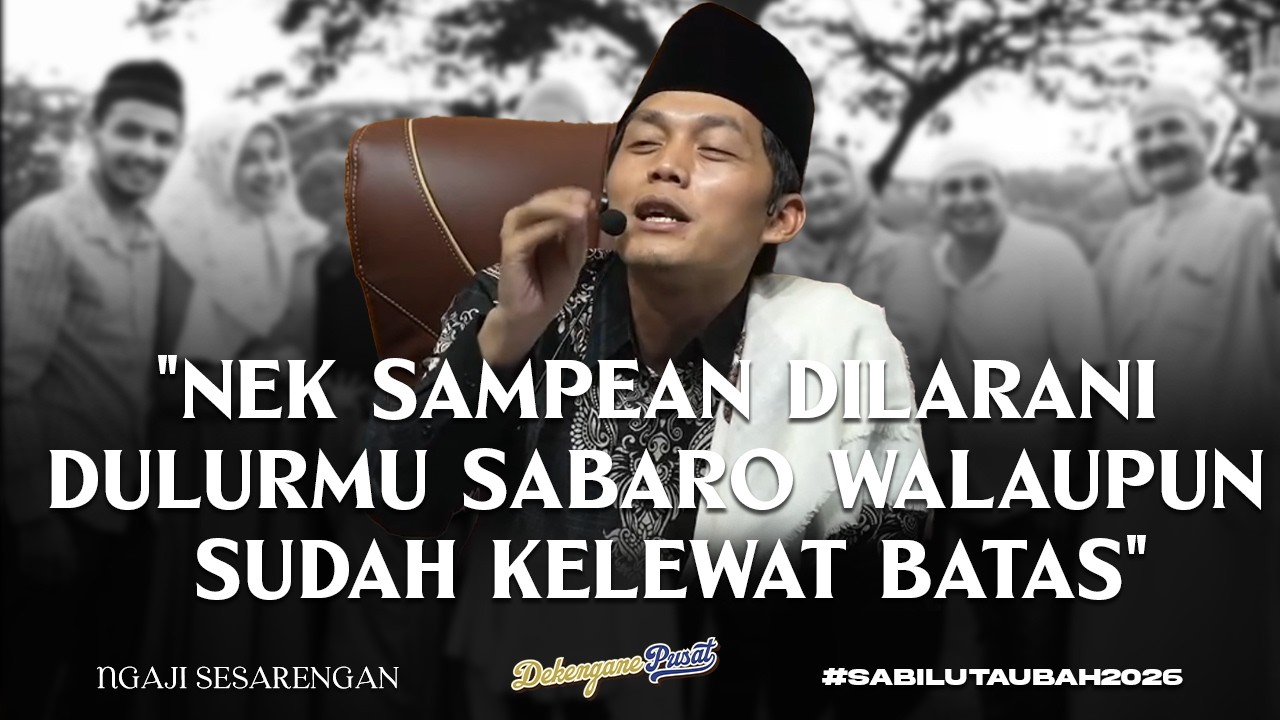 MUHASABAH DIRI! Gus Iqdam Ungkap Penyebab Hidup Terasa Berat & Sulit: 