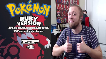Our First Badge!? Pokemon Ruby Randomized Nuzlocke Episode 4!