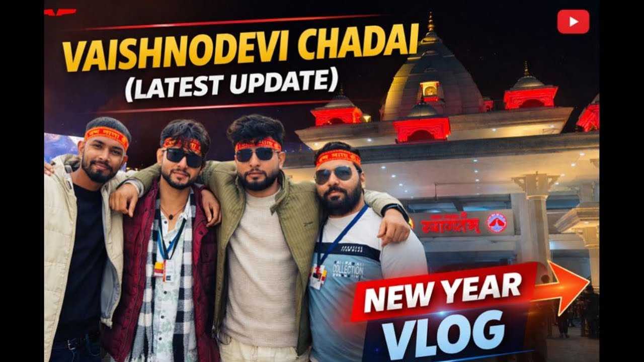 VAISHNO DEVI VLOG || NEW YEAR VLOG || JIYANSH ARORA || DAILY VLOGS || 