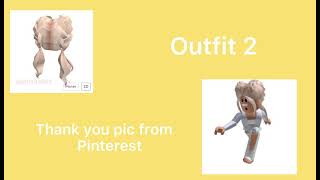 Roblox blond hair outfits ideas screenshot 3