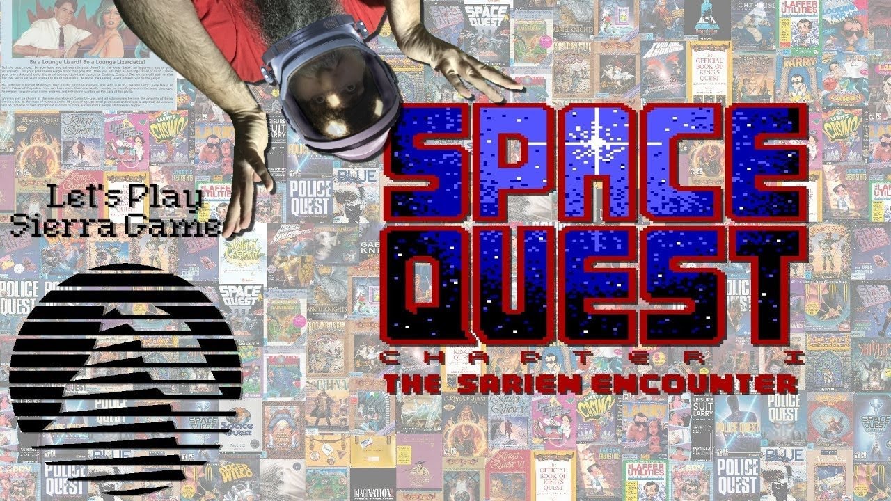 Let's Play Sierra Games - Space Quest 1 (AGI/EGA) - Commentary