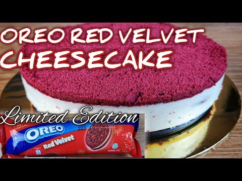Oreo Cheesecake Red Velvet Limited Edition Tak Perlu Bakar