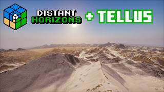 Tellus + Distant Horizons: Minecraft Earth