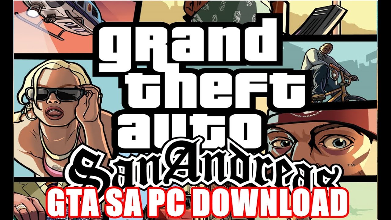 COMO BAIXAR E INSTALAR O GTA SAN ANDREAS PC - YouTube