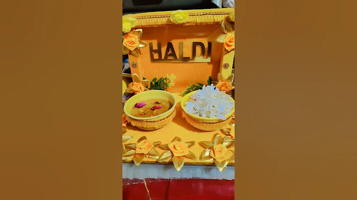 Haldi lagao re💛 #haldi #haldiceremony #wedding #trendingshorts #shots #viralvideo #youtubeshorts