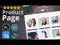 Ecommerce Store Frontend NextJS, React, Typescript, Tailwind CSS, ShadCN