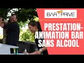 Bar sans alcool bar  bubble tea  soft cocktail  smoothie  animation bar priv 