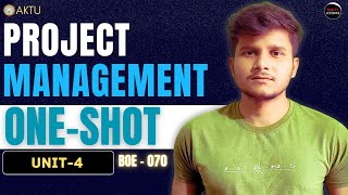 Project Management | Unit-4 | One Shot | BOE070 | PYQ Solutions | Aktu Exams | 4th Year