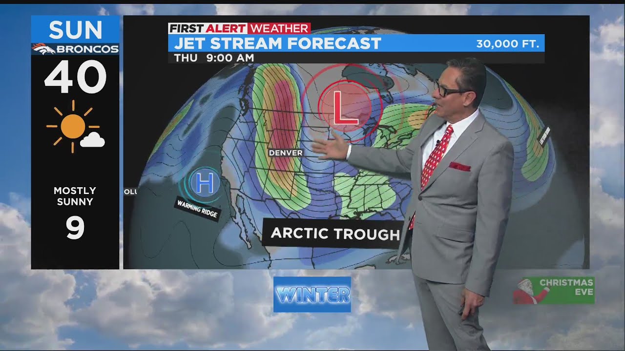 Cool temps hold before Arctic Express brings back the DEEP freeze - YouTube