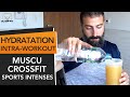 Boisson pour le sport fait maison isotonique  hypotonique hydratation musculation et crossfit