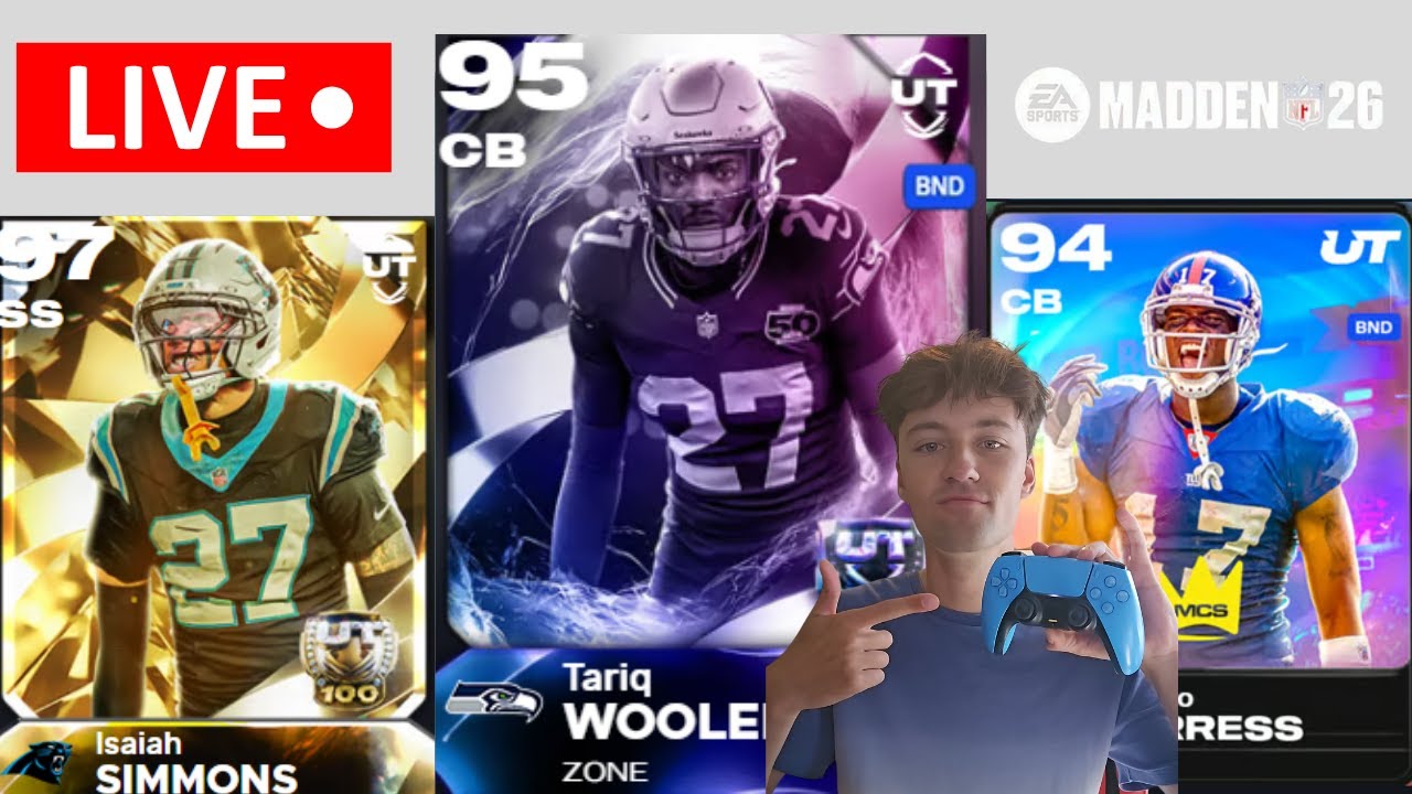 MUT 26: 21 POINT COMEBACK H2H RANKED GAMEPLAY + 95 WOOLEN!  MARKET/TEAM UPDATES!