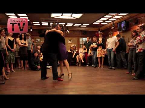 Vladimir Vereschagin & Natalia Molokova, Russia, Moscow, Milonga "El Colectivo", 14.03.2010(4)