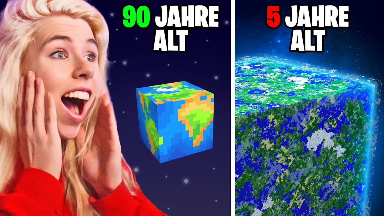 MINECRAFT ALS 5 JÄHRIGER vs 90 JAHRE ALT
