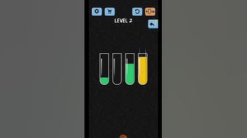 water colour sort level-2 Gameplay walkthrough solutions for android, ios #shorts