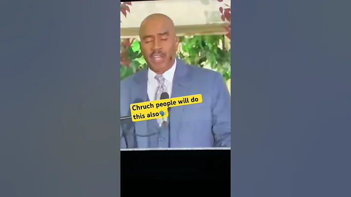 Pastor Gino Jennings- Be careful because Chruch people will do this also….￼