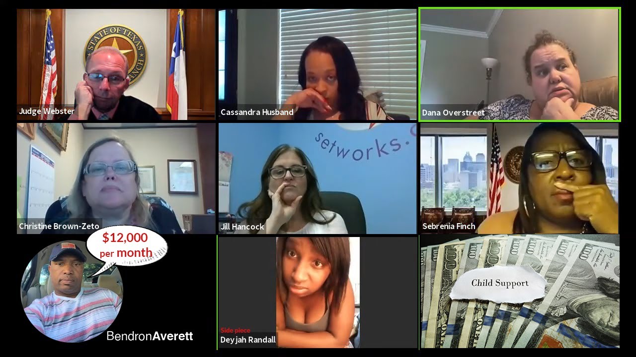 $12,000 per month Child Support for Side Chick and I`m married with 8 kids