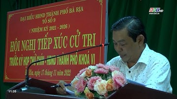 Tổ đại biểu HĐND TP. Bà Rịa tiếp xúc cử tri các phường trước kỳ họp thứ 9 | BRTgo