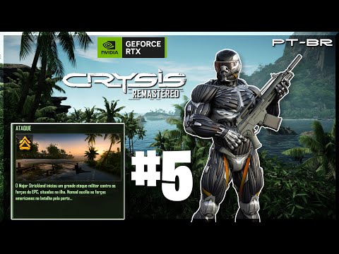 Crysis Remastered - #5 Ataque - Gameplay - RTX 4080, intel Core i9 13900k