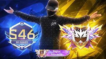 Solo Grandmaster Without Gun Skins 🔥 | Season 46 | Free Fire Mobile