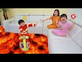 地上有岩漿短劇~爸爸和孩子們的故事！The Floor Is Lava With JO Channel~