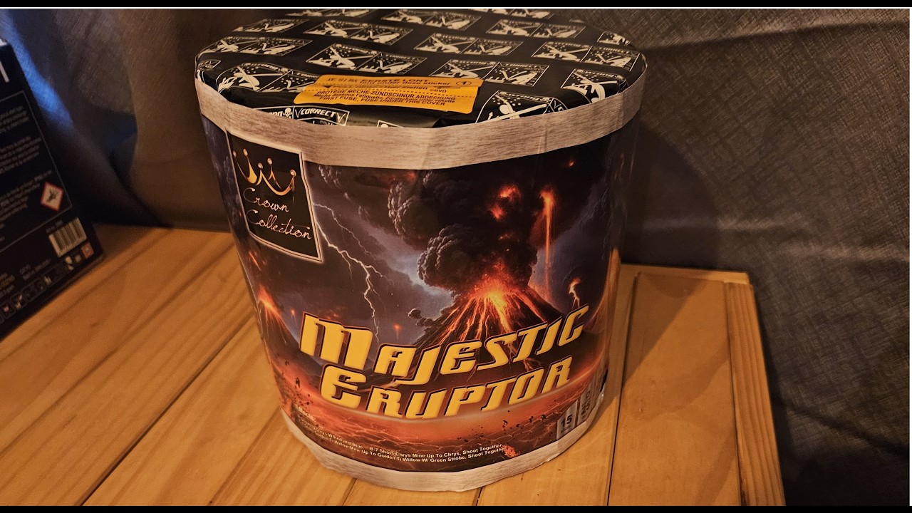 Majestic Eruptor 15`s  Cake+Fountain(246Gr.NEM)25MM |Broekhoff