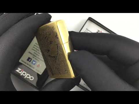 Zippo 204B Proud Lion