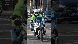 MPS SEG Outriders Clearing a Junction for a Motorcade #police #metpolice #uk #shorts #london #cops