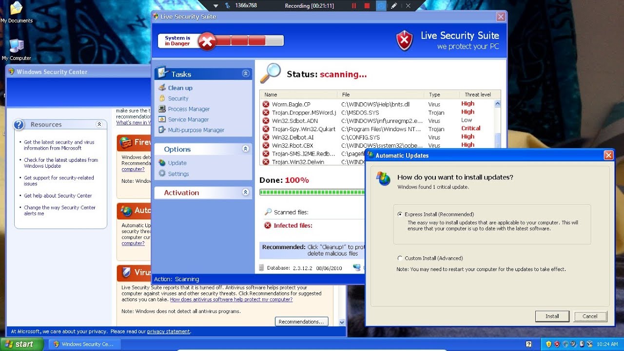 Live Security Suite (Rogue) - YouTube