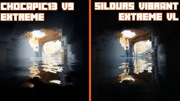 Chocapic13 V9 Extreme vs Sildurs Vibrant Extreme VL | Shader Comparison