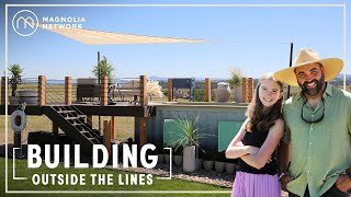 How to Build a Shipping Container Swimming Pool with Cappie and Alex | Magnolia Network